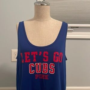 VS PINK Cubs Baseball Strappy Back Tank ⚾️